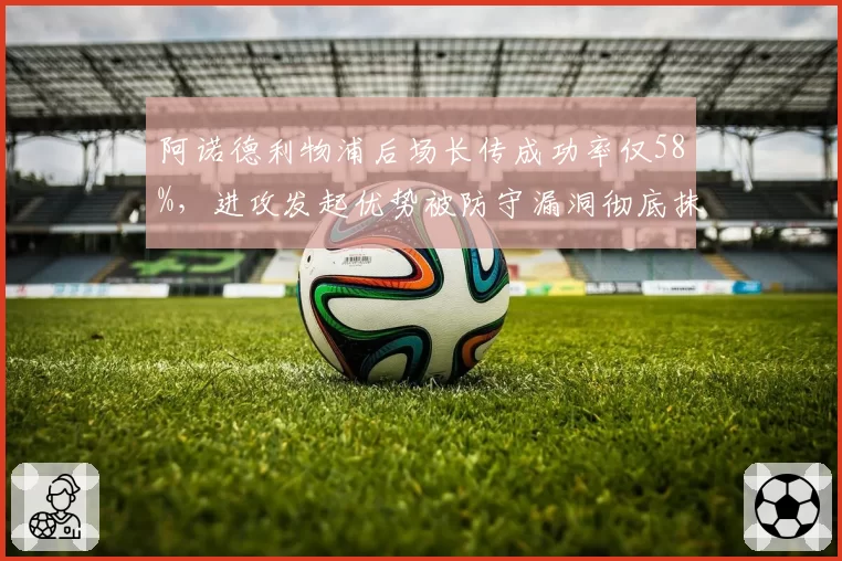 阿诺德利物浦后场长传成功率仅58%，进攻发起优势被防守漏洞彻底抹杀